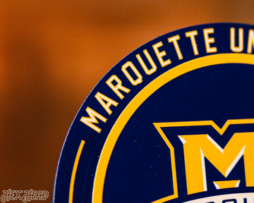Marquette University "Double Play" On the Shelf or on the Wall Art