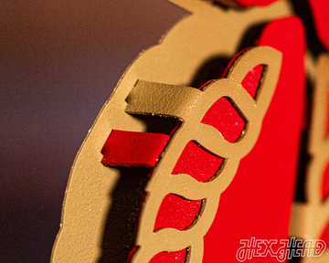 United States Marine Corps Eagle, Globe and Anchor 3D Vintage Metal Wall Art