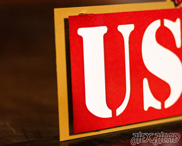 USMC Marine Corps "Bulldog" 3D Vintage Metal Wall Art