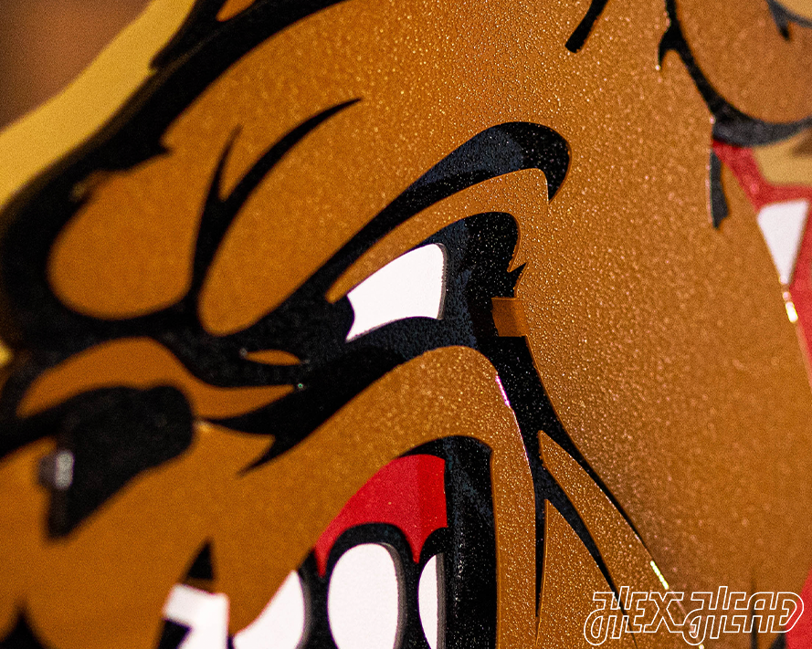 USMC Marine Corps "Bulldog" 3D Vintage Metal Wall Art