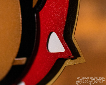 USMC Marine Corps "Bulldog" 3D Vintage Metal Wall Art