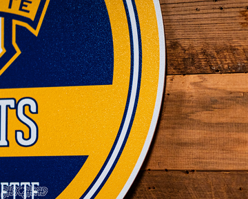 Marquette University Personalized Monogram Metal Art