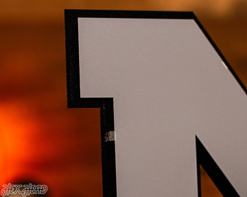 MONOCHROME - Michigan Wolverines "Block M" Metal Wall Art
