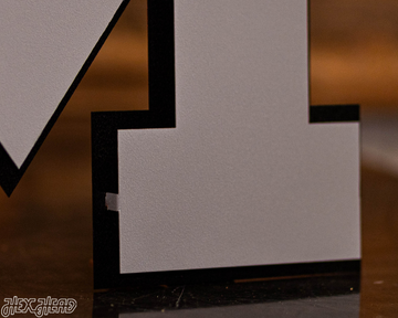 MONOCHROME - Michigan Wolverines "Block M" Metal Wall Art