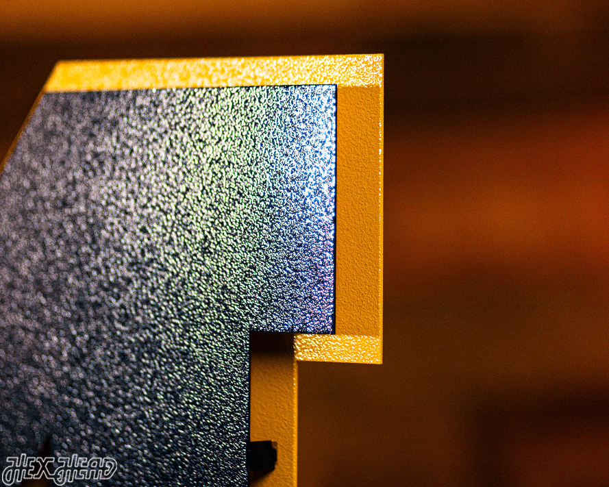 Michigan Wolverines "Block M" Blue Metal Wall Art