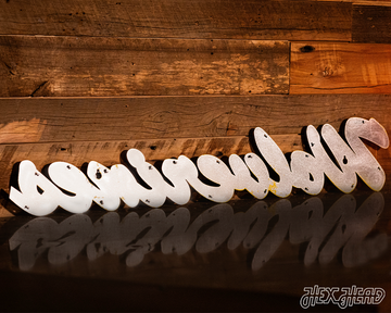 Michigan "Wolverines" Script 3D Metal Wall Art