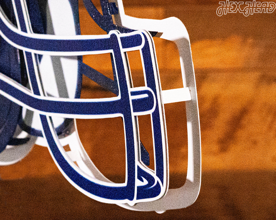 Michigan Wolverines BLITZ Collection- 8 Layer  "Winged" Helmet 3D Metal Wall Art