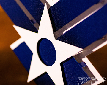 United States Air Force Symbol 3D Metal Wall Art