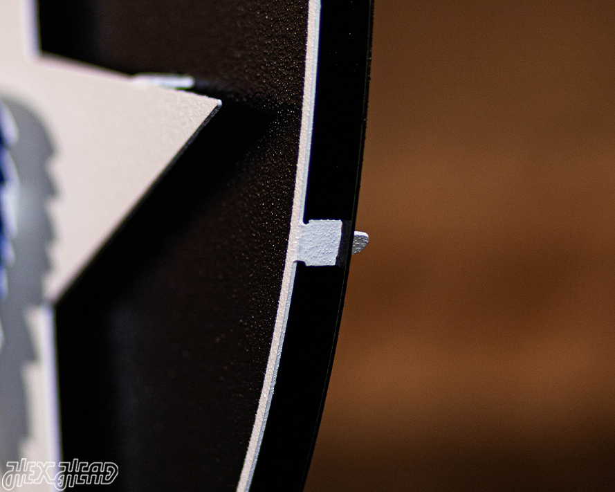 US Army 2nd Infantry Patch 3D Vintage Metal Wall Art