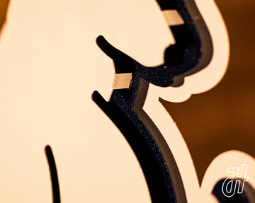 CLOSE OUT -- Chicago Cubs Retro "1914" 3D Vintage Metal Wall Art