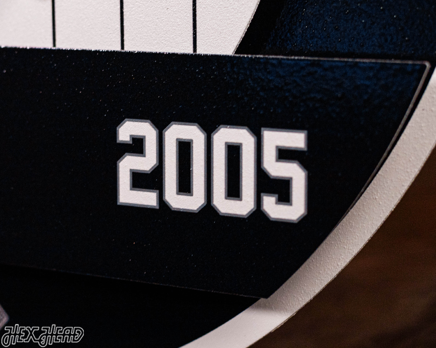 Chicago White Sox DYNASTY - World Series  Wins w/ Replaceable Icon Plate 3D Vintage Metal Wall Art