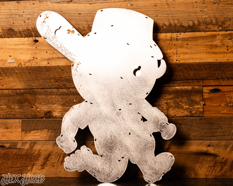MONOCHROME -- Cincinnati Reds Mr. Red 3D Metal Wall Art