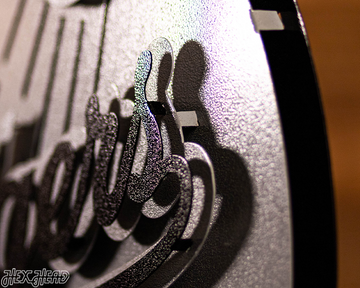 MONOCHROME -  Los Angeles Dodgers Crest 3D Metal Artwork