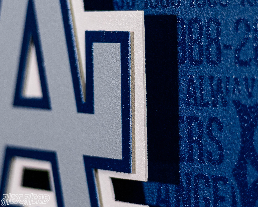 Los Angeles Dodgers CRAFT SERIES 3D Embossed Metal Wall Art