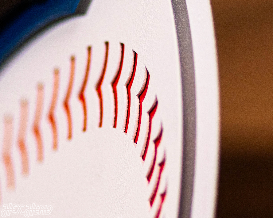 Miami Marlins 3D Vintage Metal Wall Art