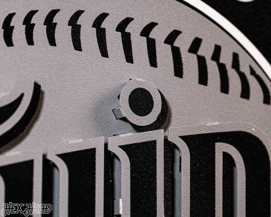 MONOCHROME - Minnesota Twins Crest 3D Metal Wall Art