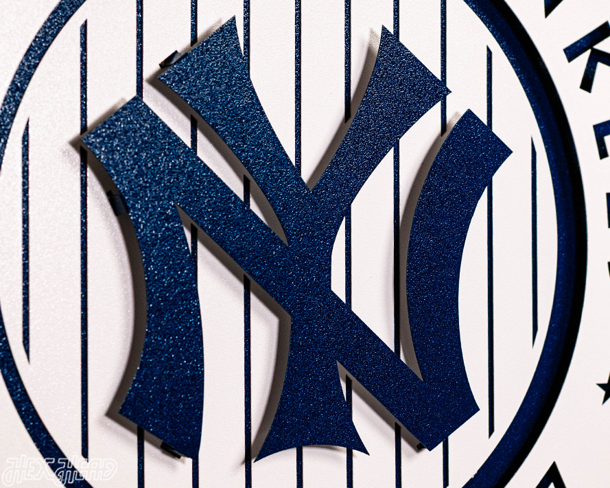 New York Yankees 1927 "Murderer's Row" Vintage 3D Metal Wall Art