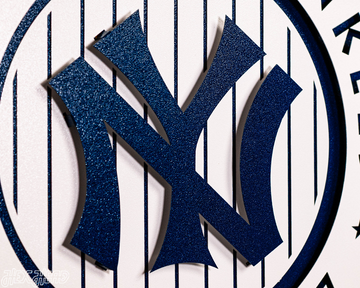 New York Yankees 1927 "Murderer's Row" Vintage 3D Metal Wall Art