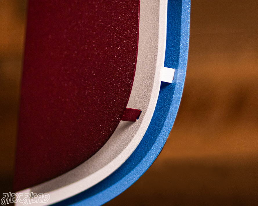 Philadelphia Phillies 1975-86 Cooperstown 3D Metal Wall Art