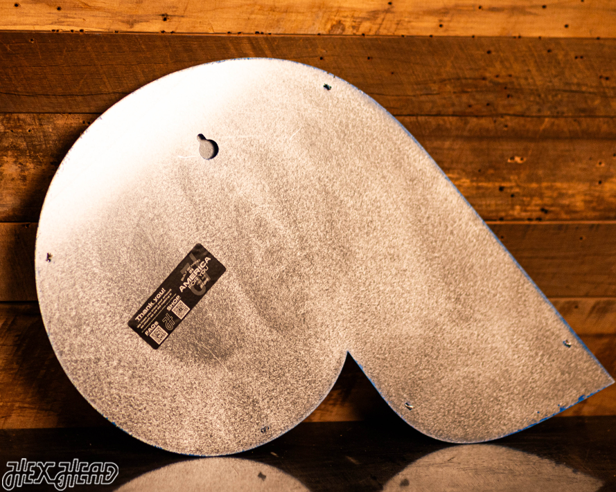 Philadelphia Phillies 1975-86 Cooperstown 3D Metal Wall Art