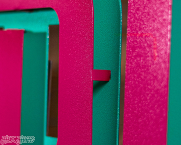 San Diego Padres City Connect "SD" 3D Vintage Metal Wall Art