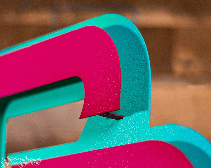 San Diego Padres City Connect "SD" 3D Vintage Metal Wall Art