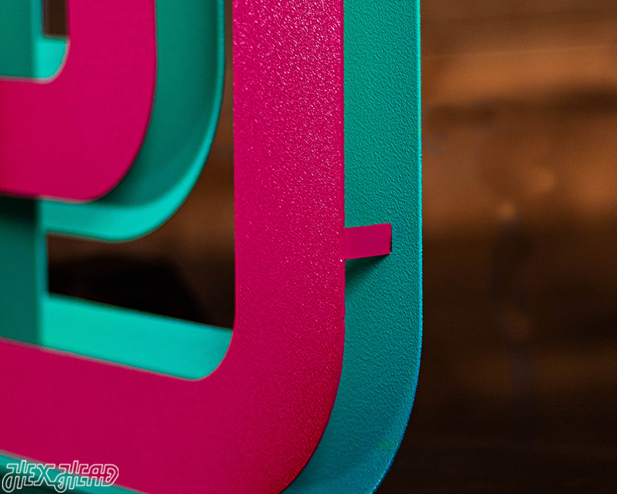 San Diego Padres City Connect "SD" 3D Vintage Metal Wall Art