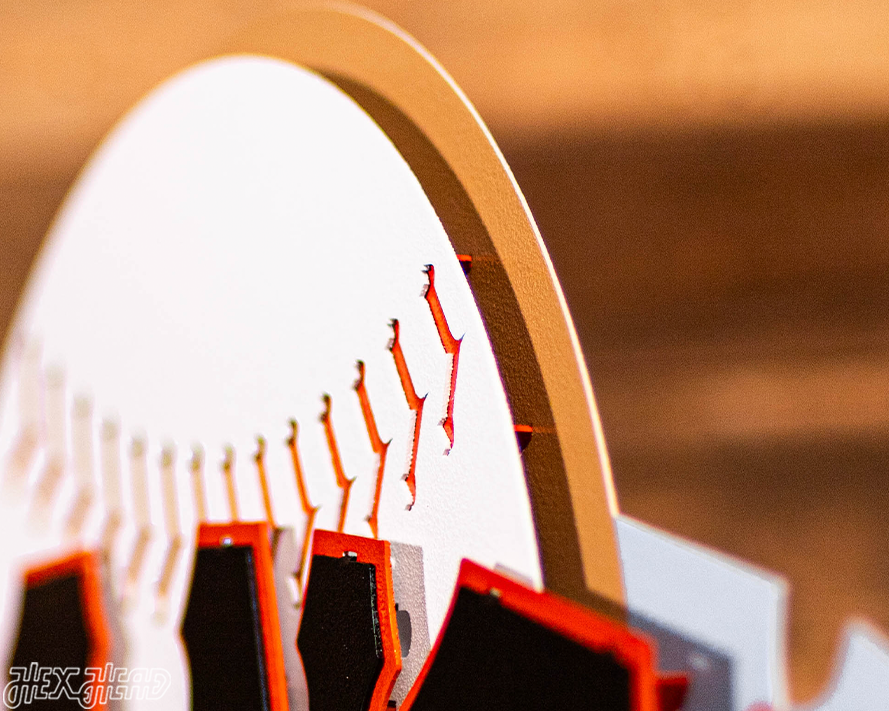 San Francisco Giants Club Logo 3D Vintage Metal Wall Art