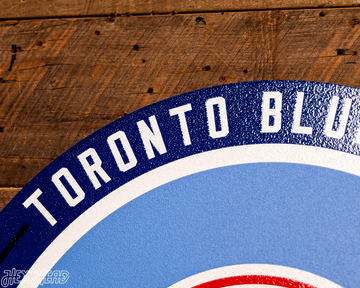 VARSITY Collection- SINGLE Layer Toronto Blue Jays Metal Wall Art