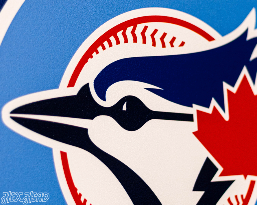 VARSITY Collection- SINGLE Layer Toronto Blue Jays Metal Wall Art