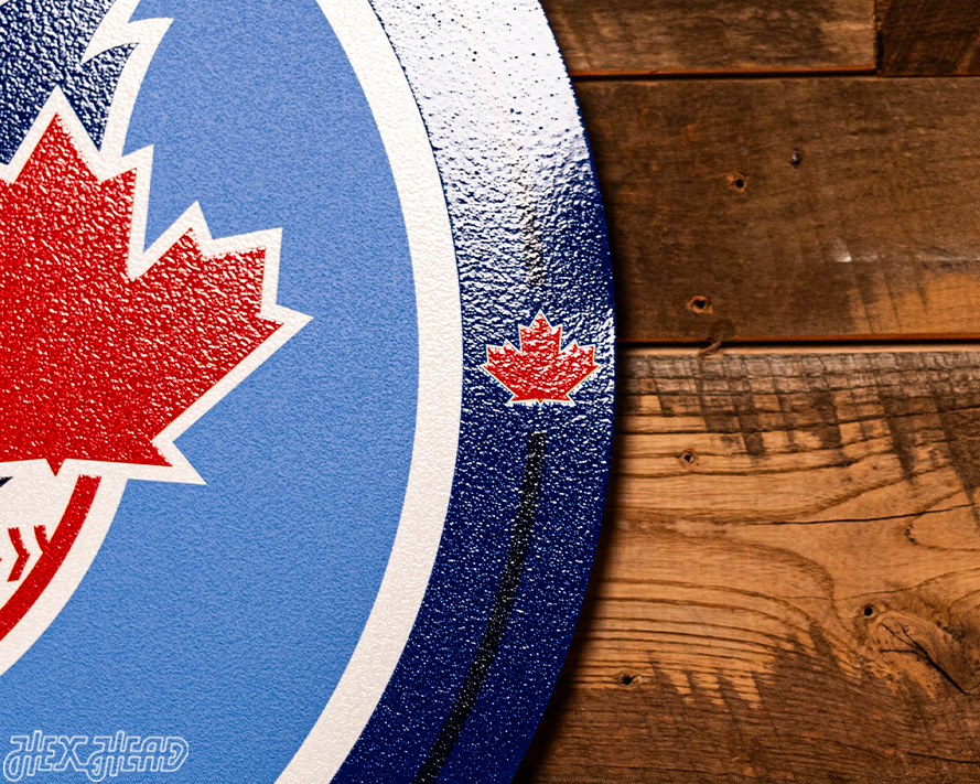 VARSITY Collection- SINGLE Layer Toronto Blue Jays Metal Wall Art