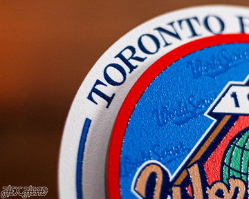 Toronto Blue Jays 1992 World Series "Double Play" On the Shelf or on the Wall Art