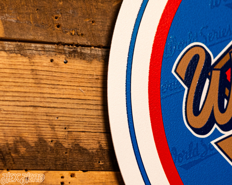 VARSITY Collection- SINGLE Layer Toronto Blue Jays 1992 World Series Wall Art