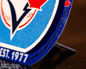Toronto Blue Jays "Double Play" On the Shelf or on the Wall Art