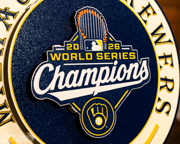 Milwaukee Brewers 2026 World Series GIFT COLLECTION 3D Metal Wall Art
