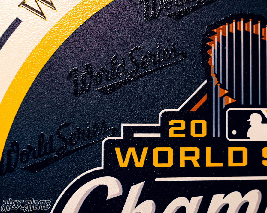 VARSITY Collection- SINGLE Layer Milwaukee Brewers 2026 World Series Wall Art