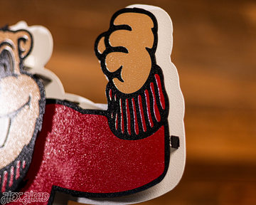 Minnesota Gophers "Goldy" Mascot, 3D Vintage Metal Wall Art