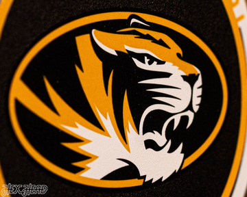 Missouri Tigers "Double Play" On the Shelf or On the Wall Art