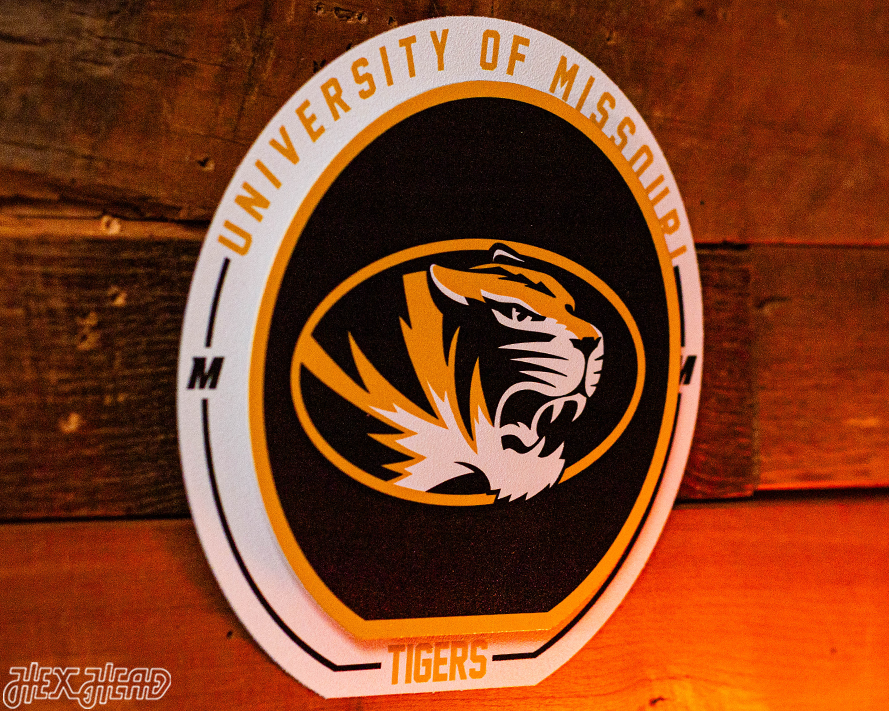 Missouri Tigers "Double Play" On the Shelf or On the Wall Art