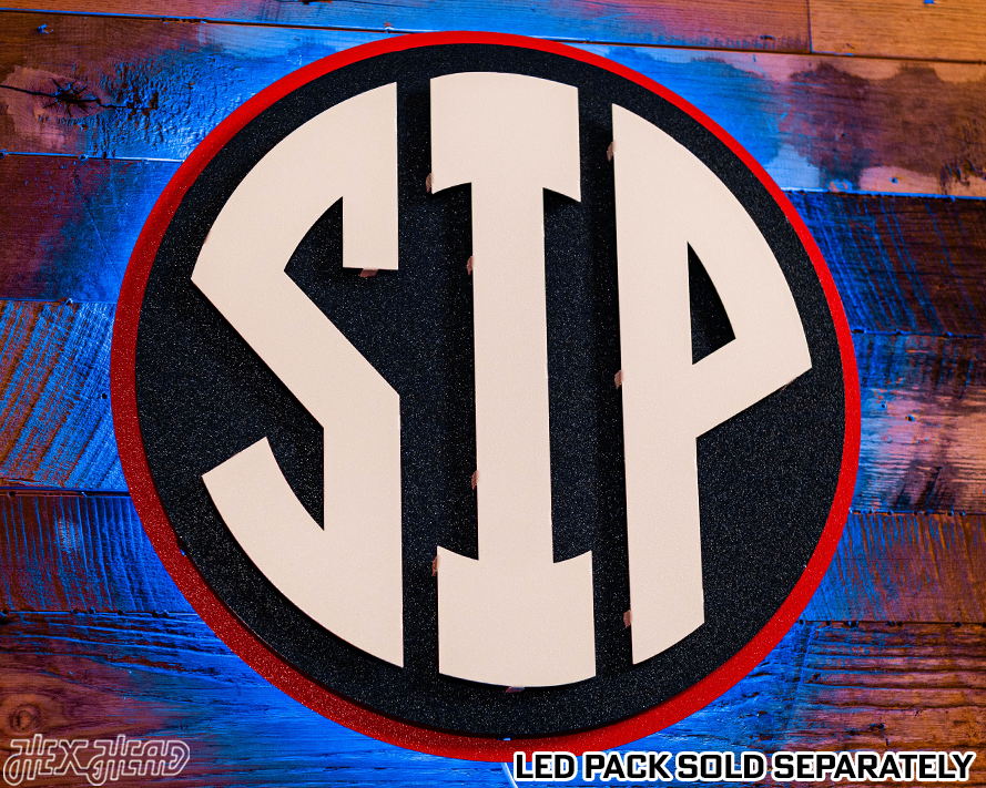 Mississippi Ole Miss "SIP" 3D Metal Wall Art