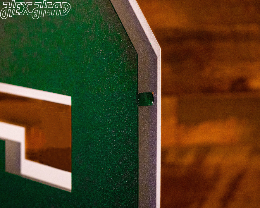 Michigan State "S" 3D Vintage Metal Wall Art