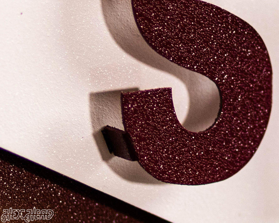 Welcome to STARKVEGAS, Mississippi State 3D Vintage Metal Wall Art