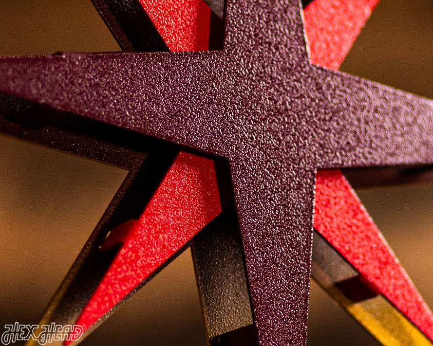 Welcome to STARKVEGAS, Mississippi State 3D Vintage Metal Wall Art