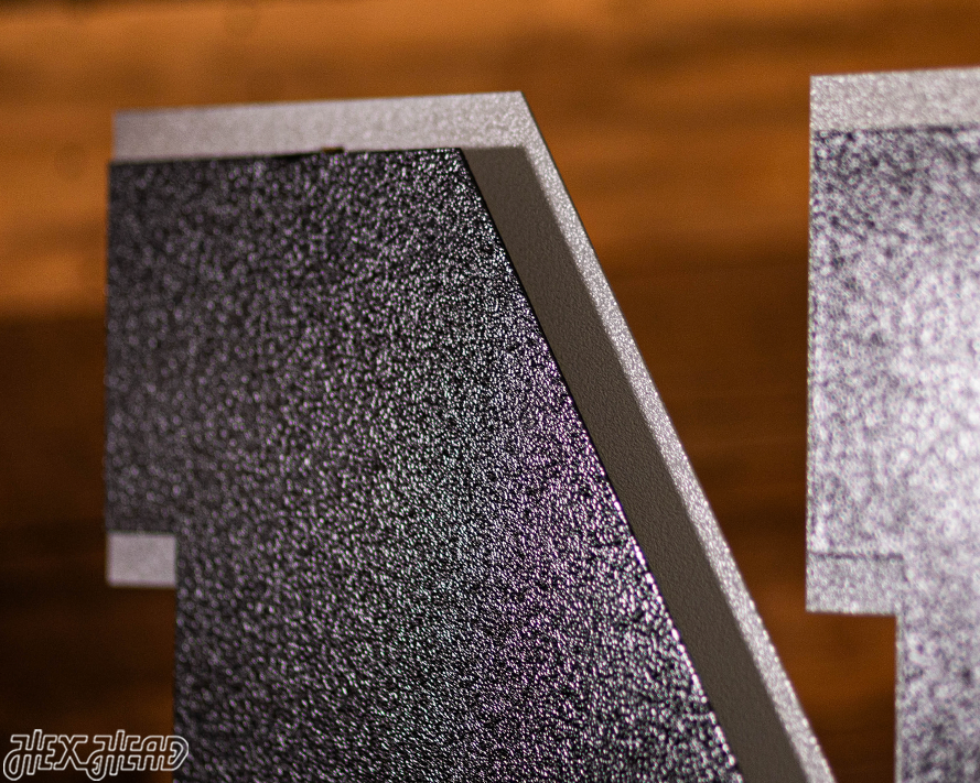 MONOCHROME - Nebraska Huskers "N" 3D Vintage Metal Wall Art