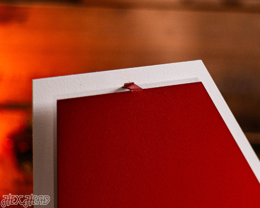 Nebraska Huskers "N" 3D Vintage Metal Wall Art