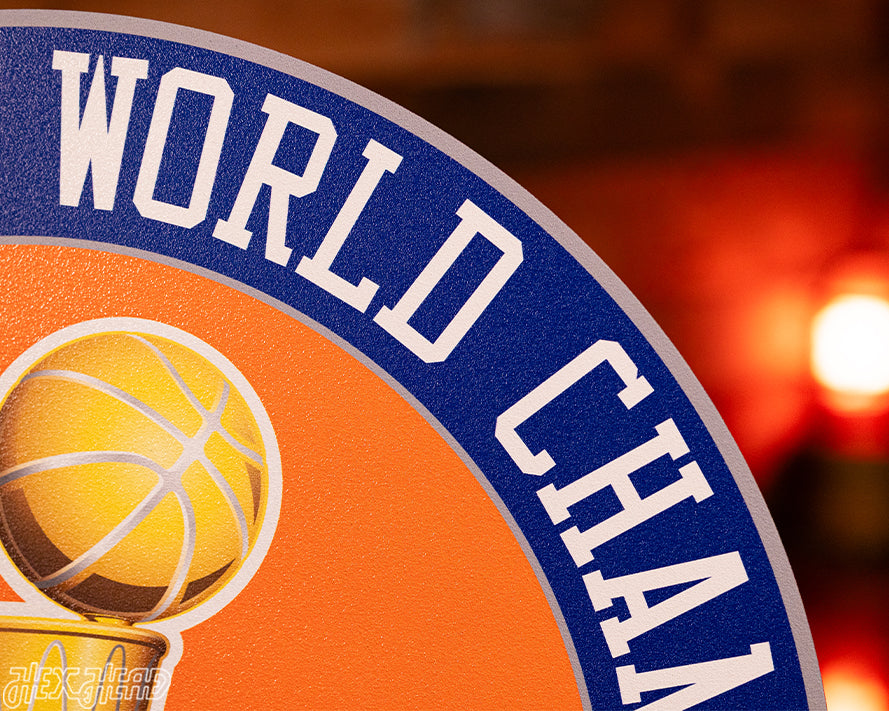 Single Layer 12" -- New York Knicks 2026 NBA Finals Champions