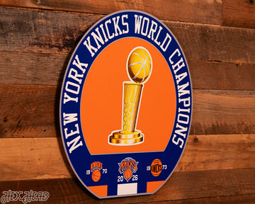 Single Layer 12" -- New York Knicks 2026 NBA Finals Champions
