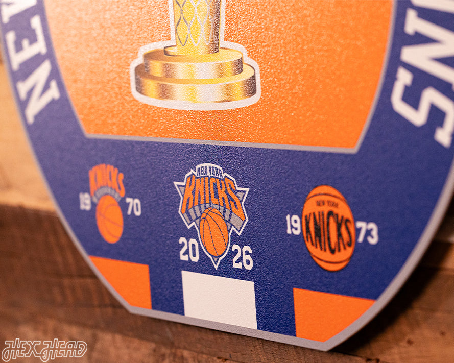 Single Layer 12" -- New York Knicks 2026 NBA Finals Champions