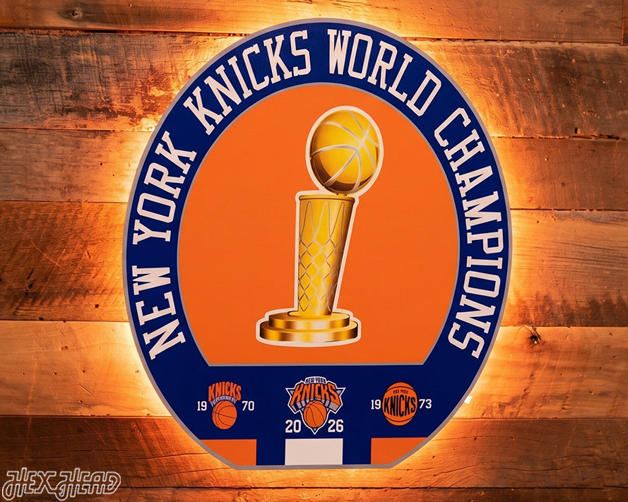 Single Layer 12" -- New York Knicks 2026 NBA Finals Champions