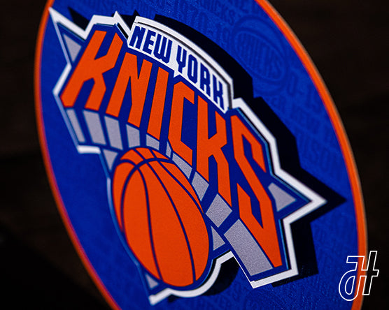 New York Knicks CRAFT SERIES 3D Vintage Metal Wall Art